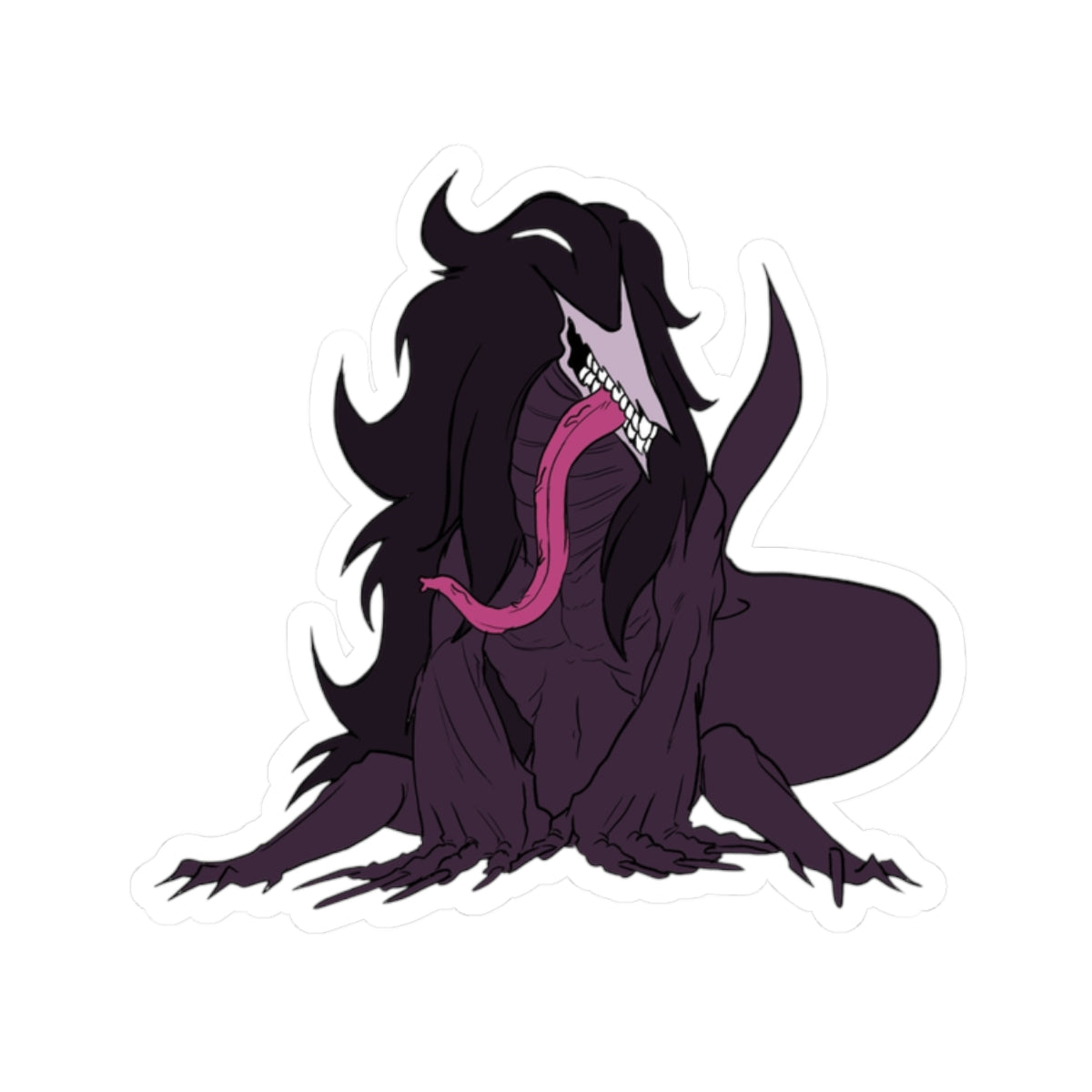 Chewie Sit - Die Cut Sticker