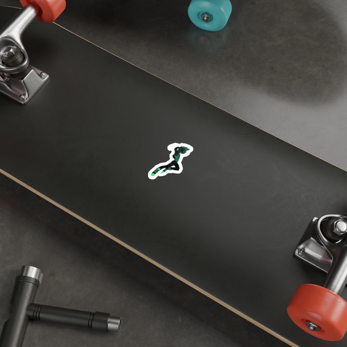 Fang The Street Punk - Die Cut Sticker
