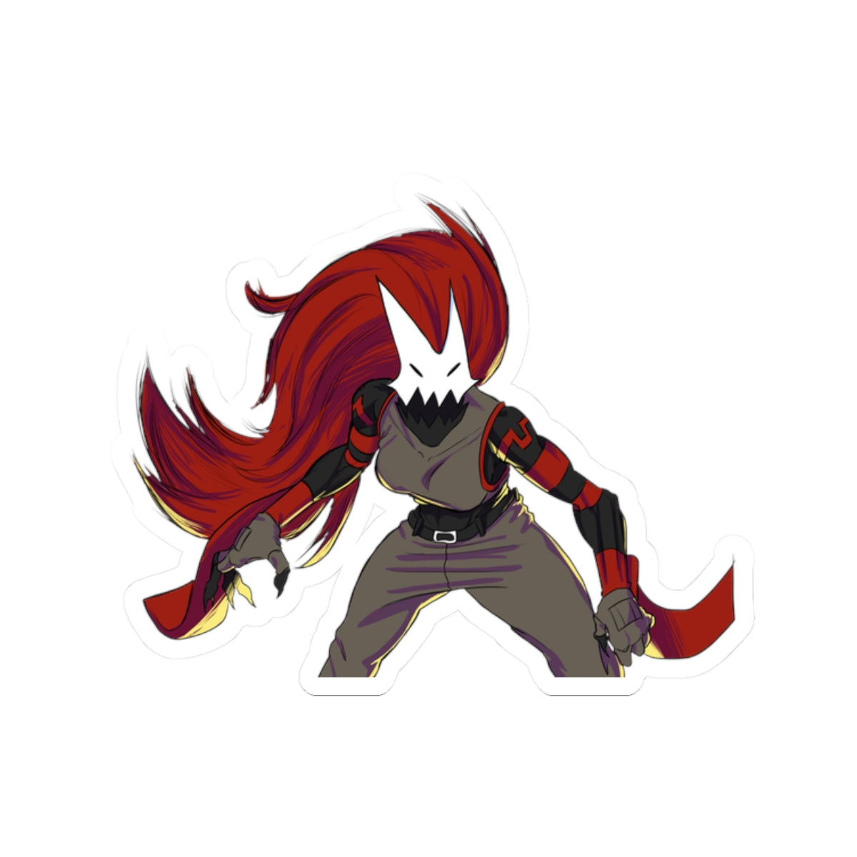 Sidney Fierce  - Die Cut Sticker