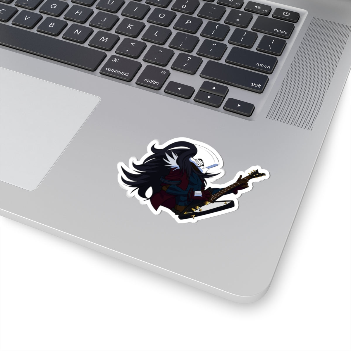 Nyx The Guitarist - Die Cut Sticker