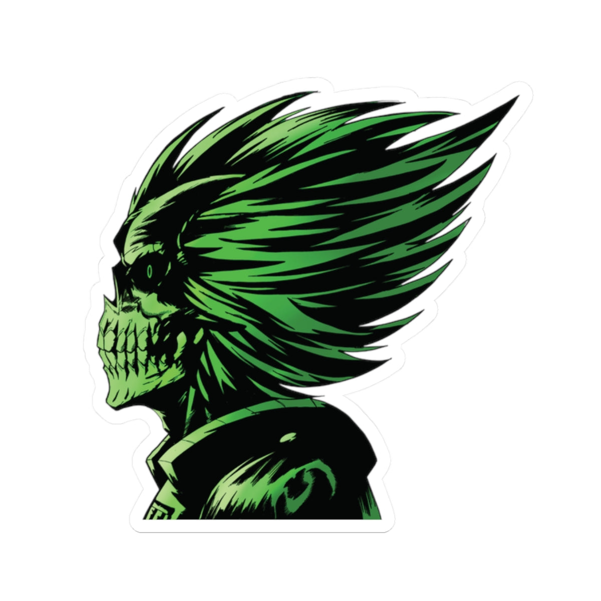 Jax Head Bust - Die Cut Sticker