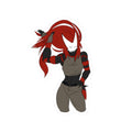Sidney Hair Sway - Die Cut Sticker