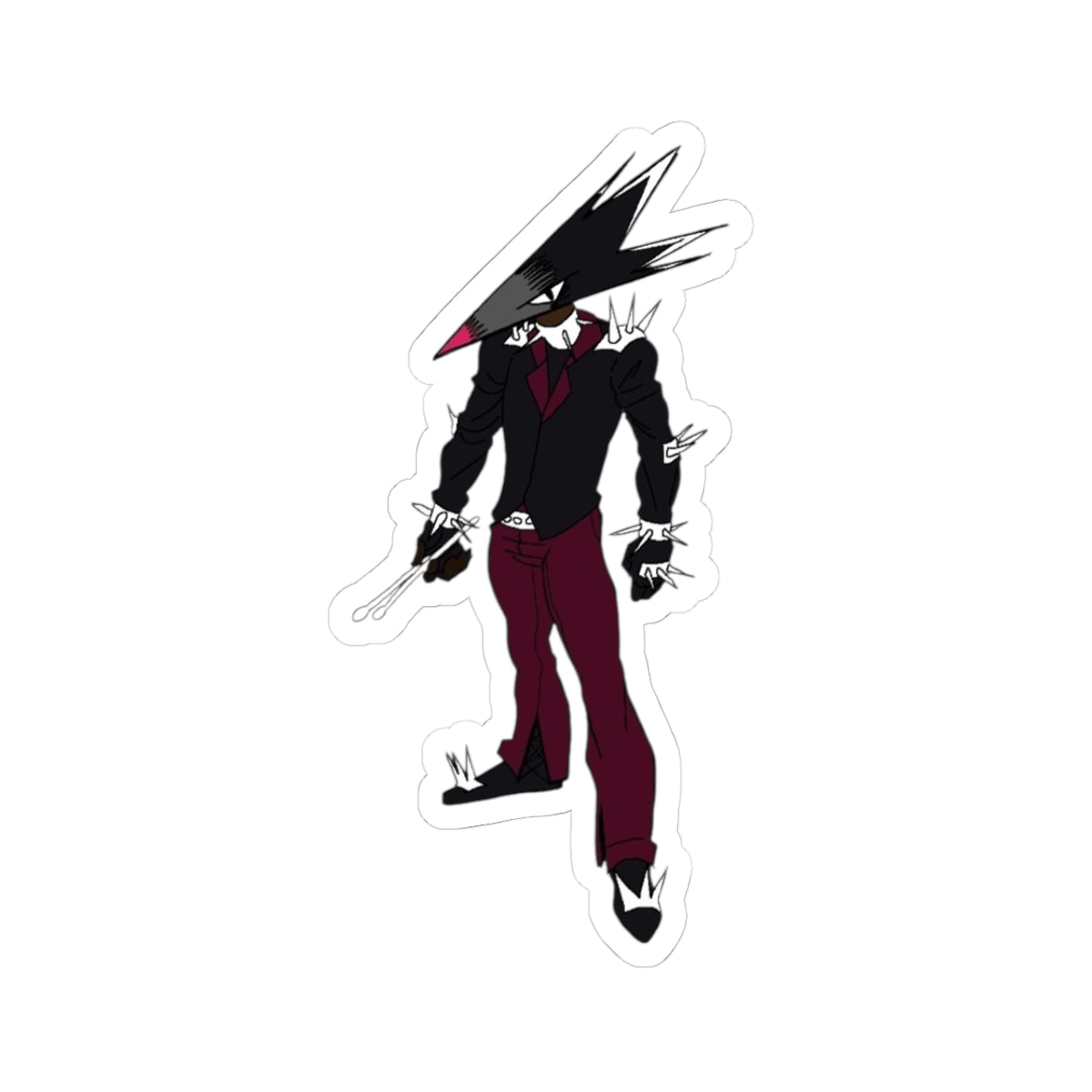Splinter The Drummer - Die Cut Sticker