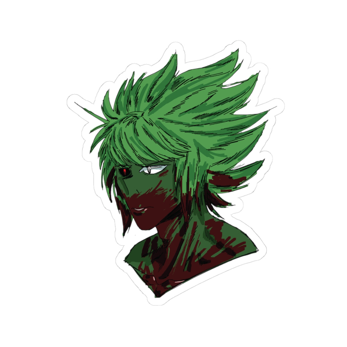 Gem The Martial Artist - Die Cut Sticker