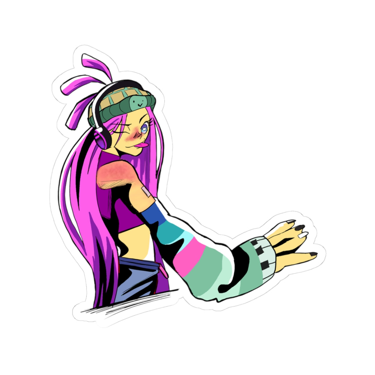 Casey (No Straight Roads 2) - Die Cut Sticker